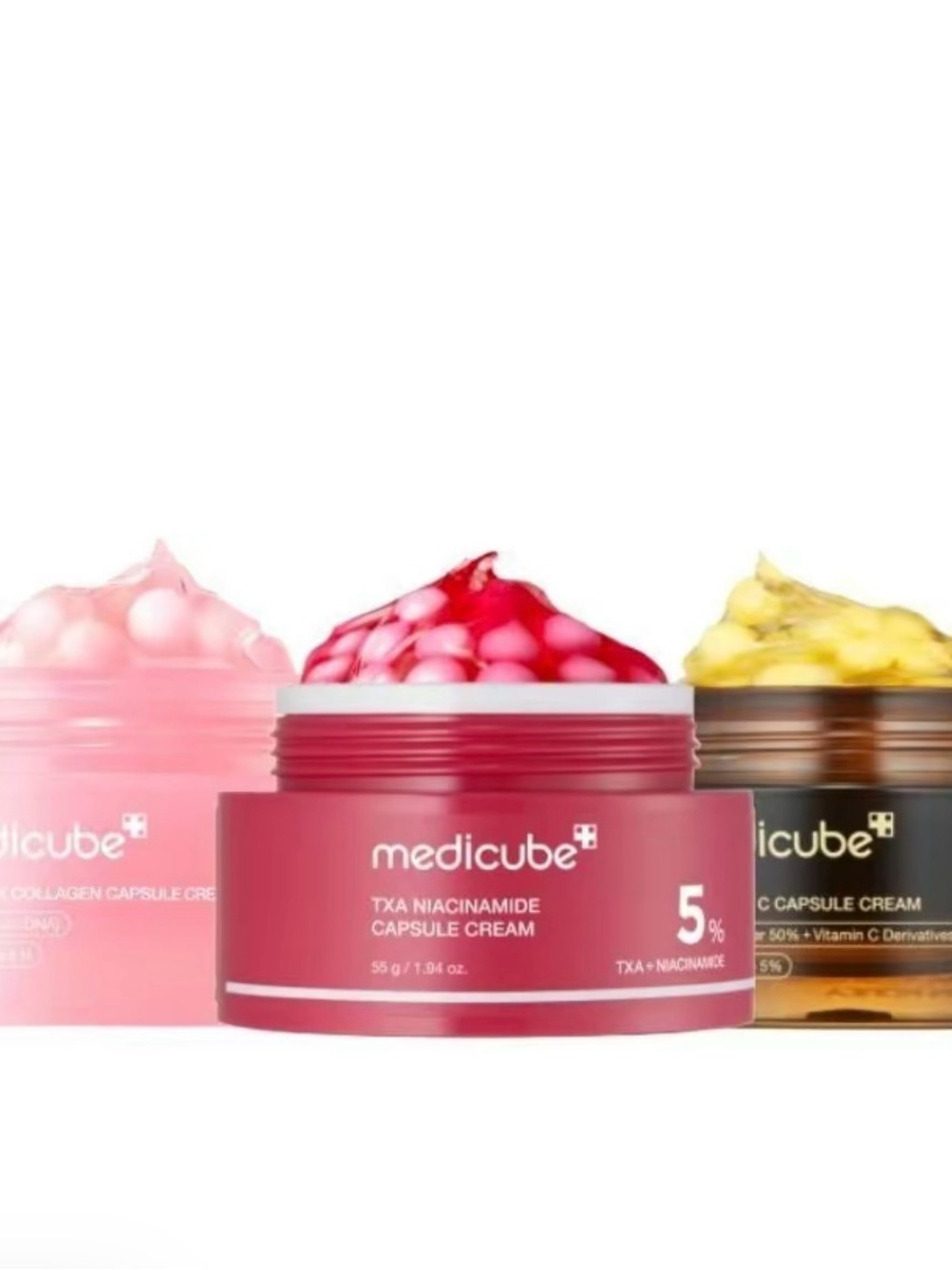 Medicube TXA Niacinamide Capsule Cream - Pink